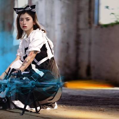 少女模特