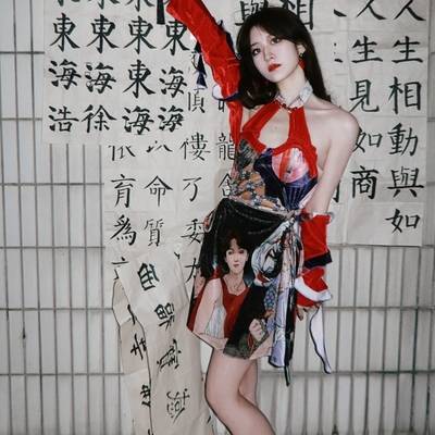 民国模特