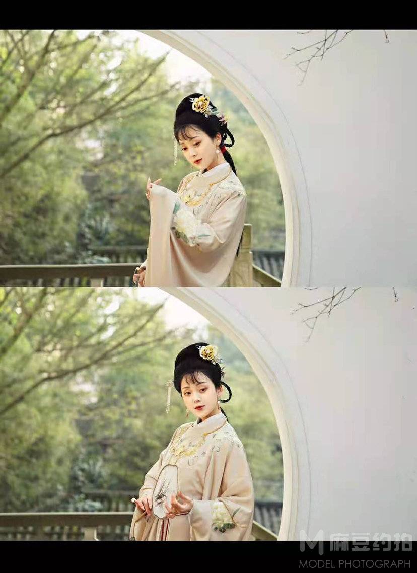 汉服模特