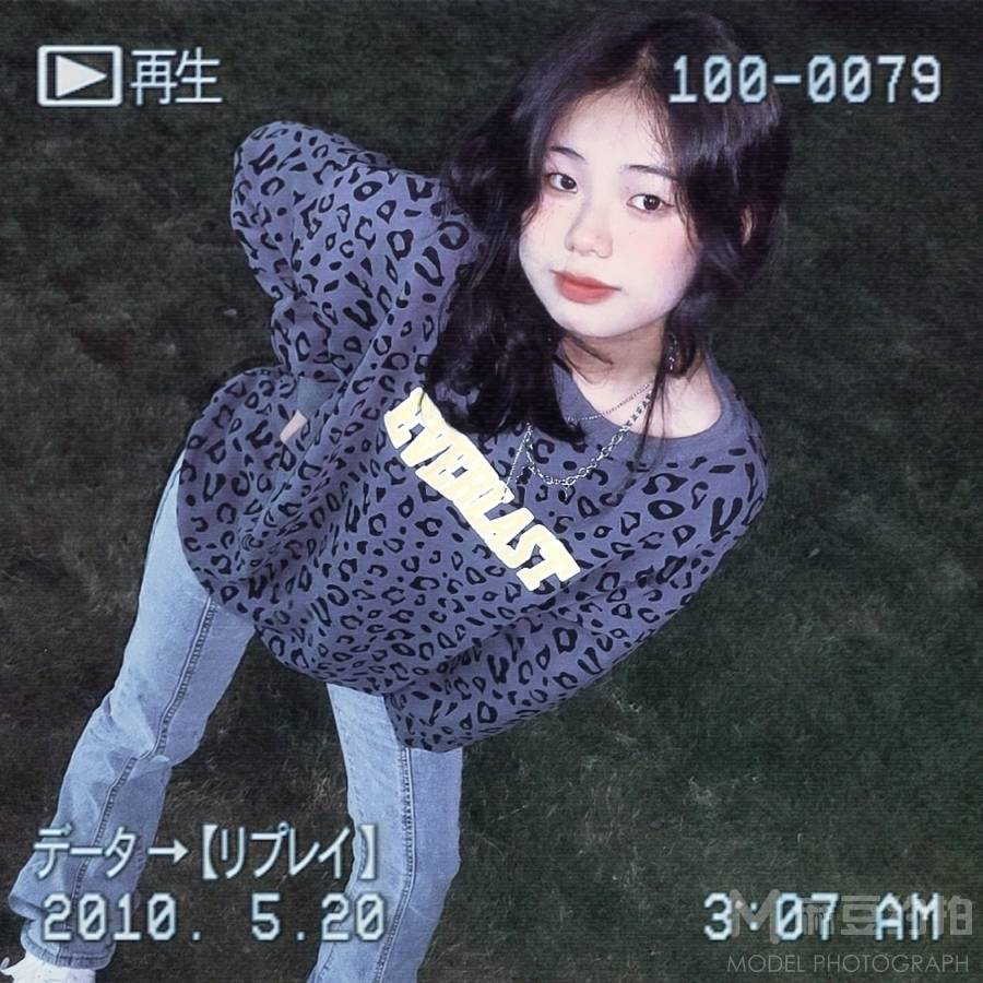 胶片模特