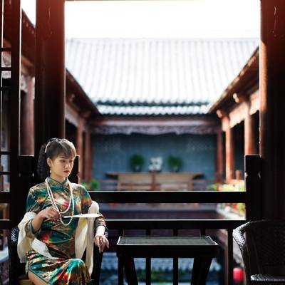 民国模特