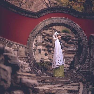 汉服模特