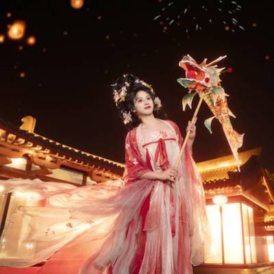 汉服模特