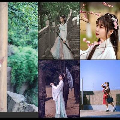 汉服模特