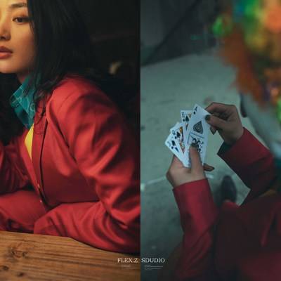 情绪模特