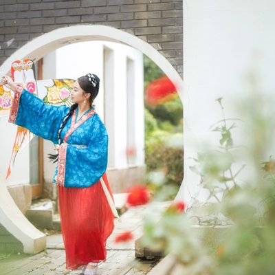 汉服模特