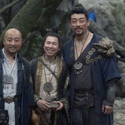 黑白模特
