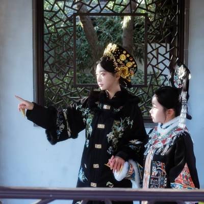 汉服模特