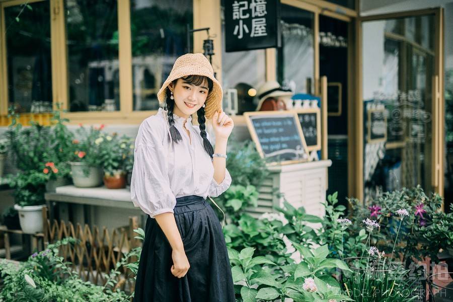 森系模特