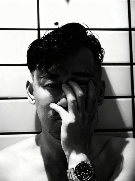 黑白模特