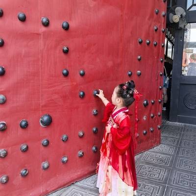 汉服模特