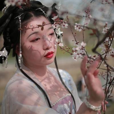 汉服模特