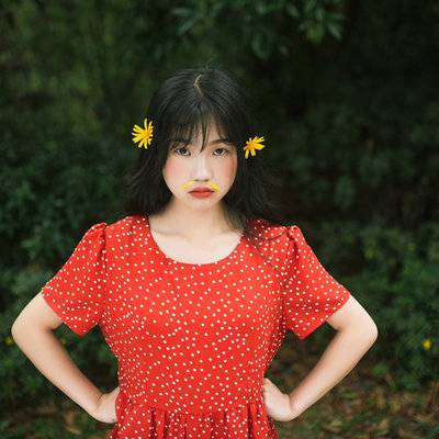 森系模特