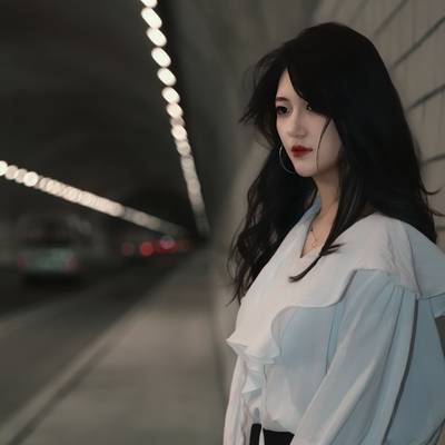 妆容模特