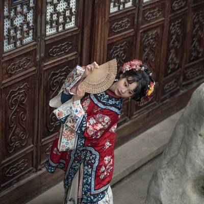 汉服模特