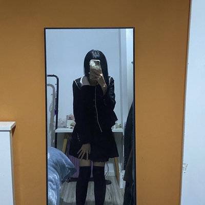 黑白模特