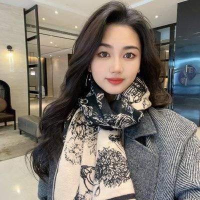 黑白模特