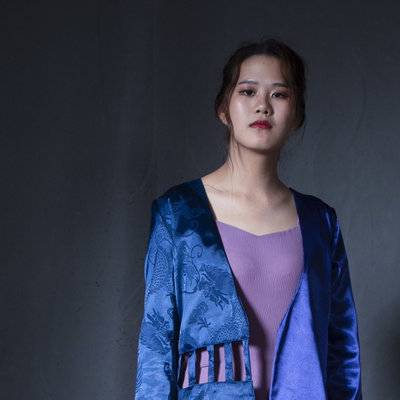 黑白模特