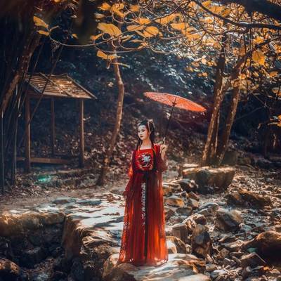 汉服模特