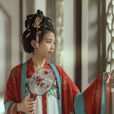 汉服模特