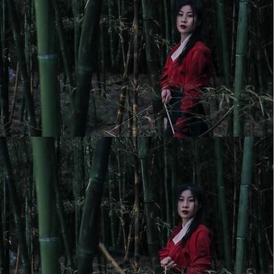 森系模特