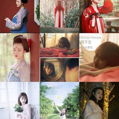 汉服模特