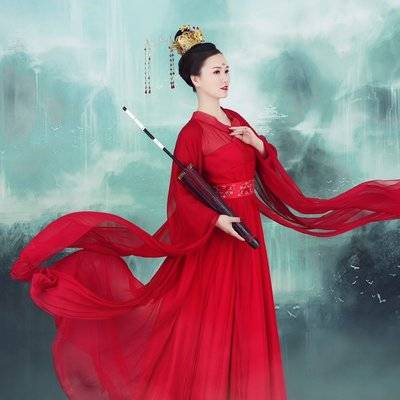 汉服模特