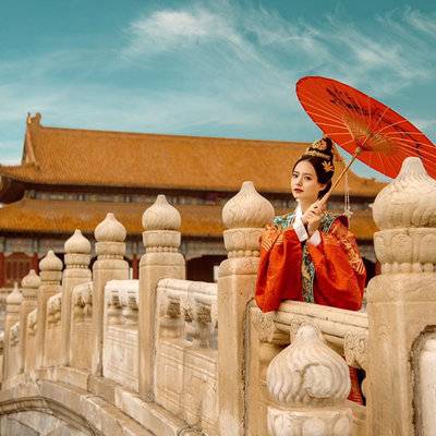 汉服模特