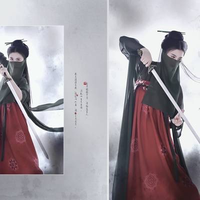 汉服模特