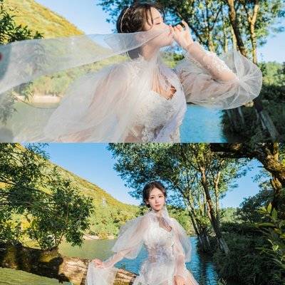 森系模特