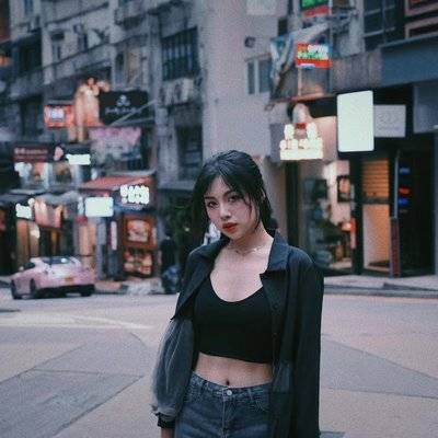 复古模特