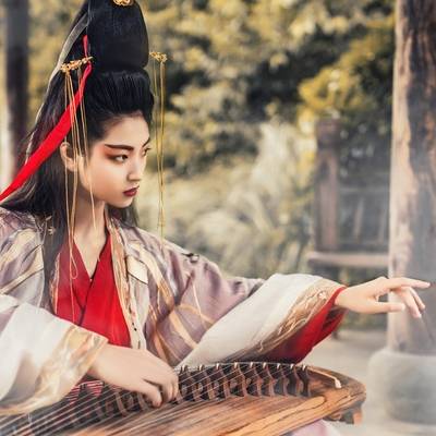汉服模特
