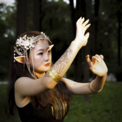 森系模特