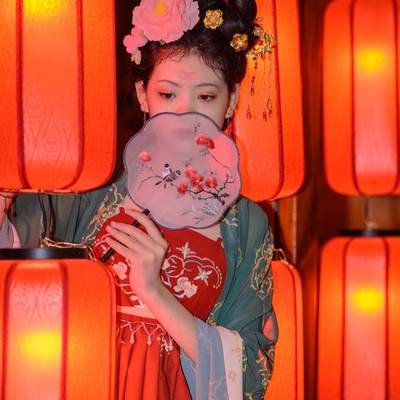 汉服模特