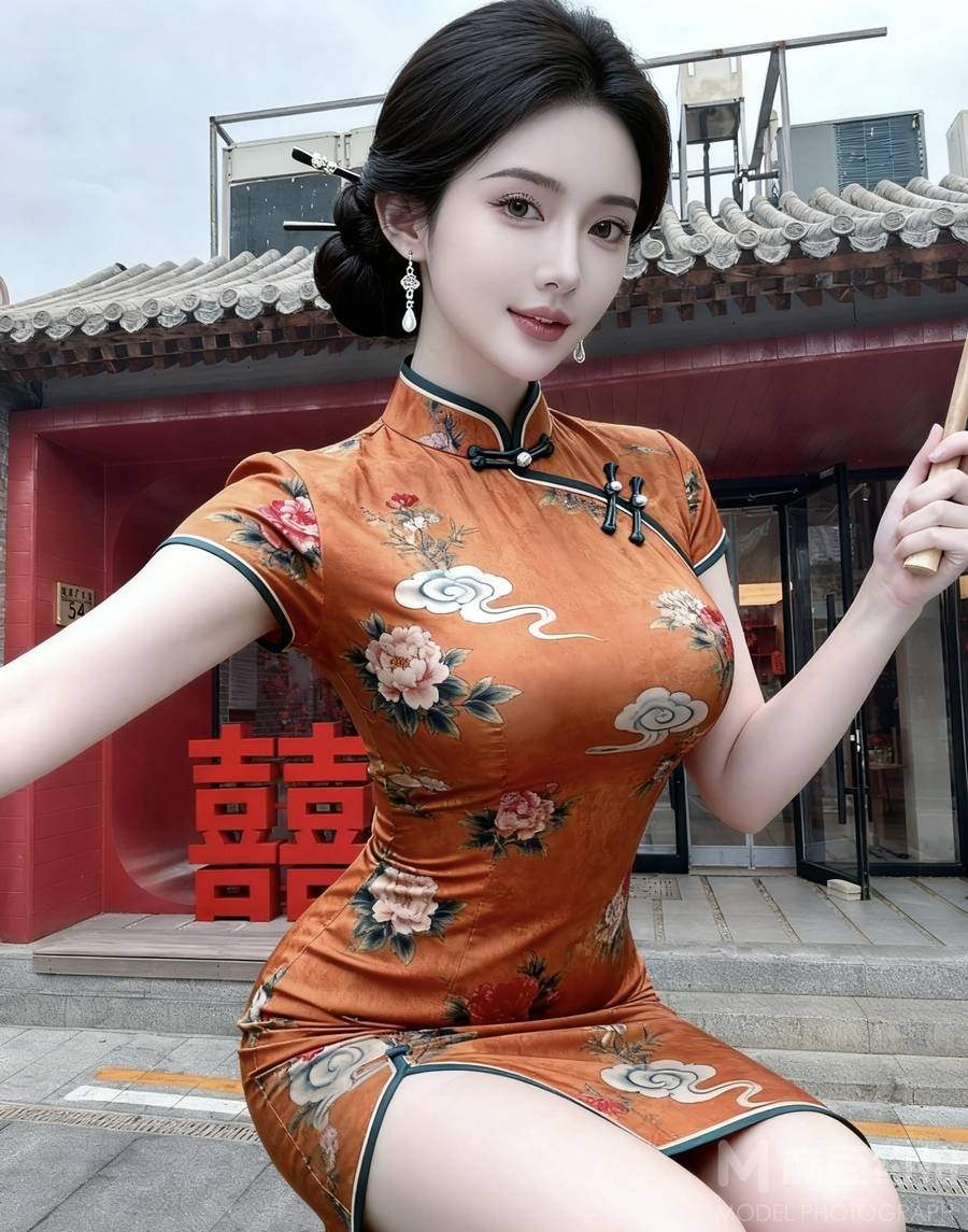 旗袍模特