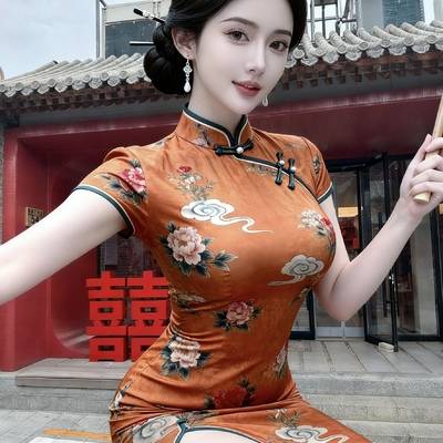 旗袍模特