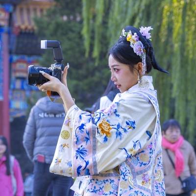 汉服模特
