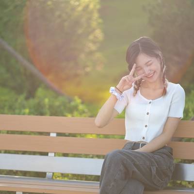 森系模特