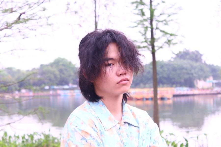 黑白模特