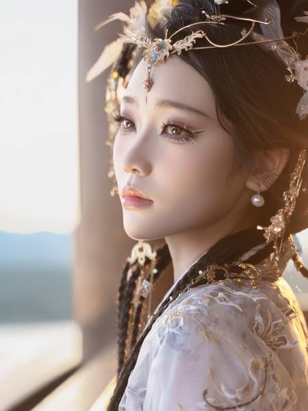 汉服模特