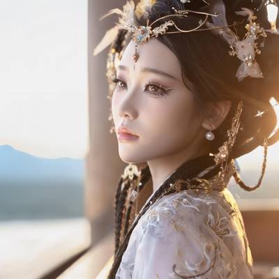 汉服模特