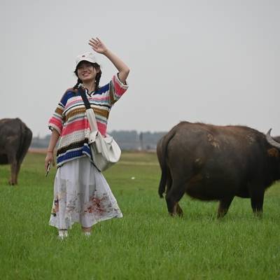 森系模特