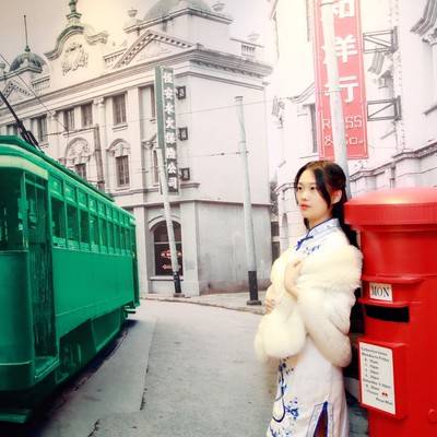 民国模特
