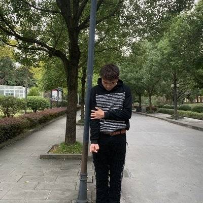 黑白模特