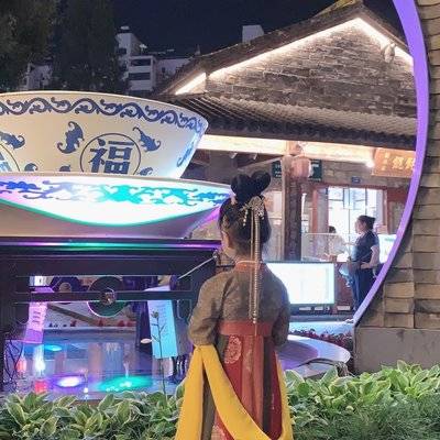 汉服模特