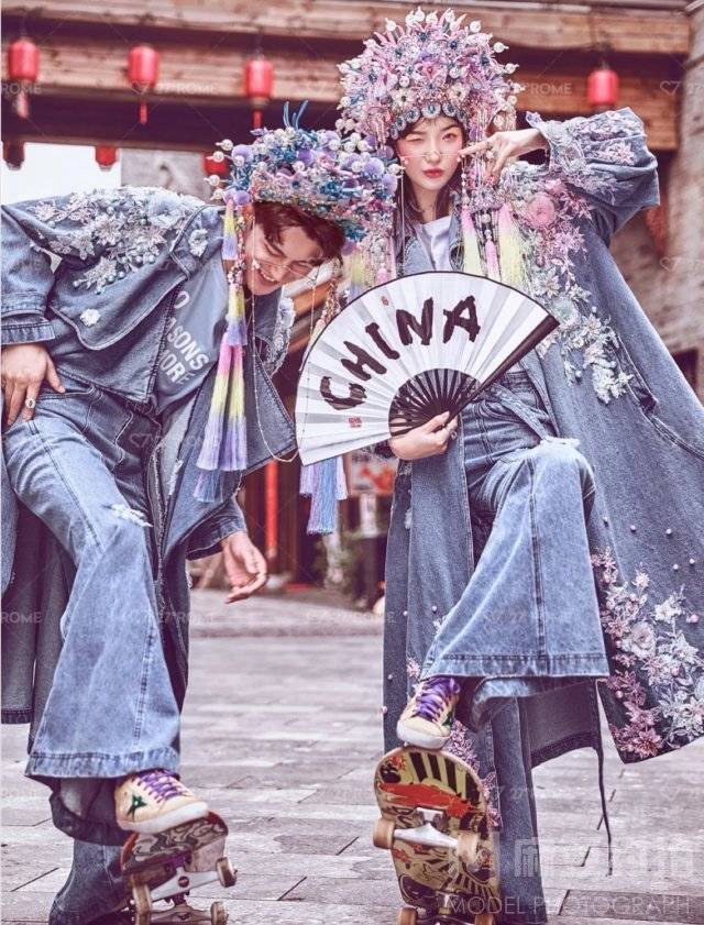 时尚模特