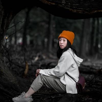 森系模特