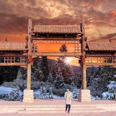 商务模特