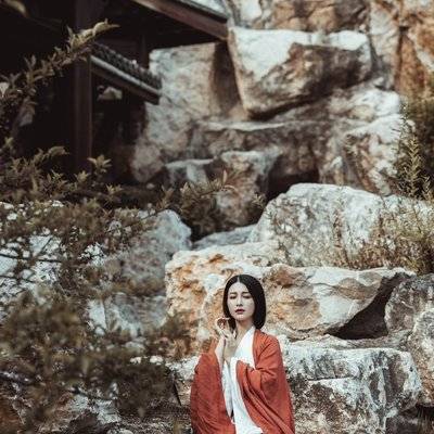 汉服模特