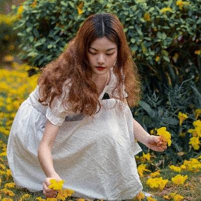 森系模特